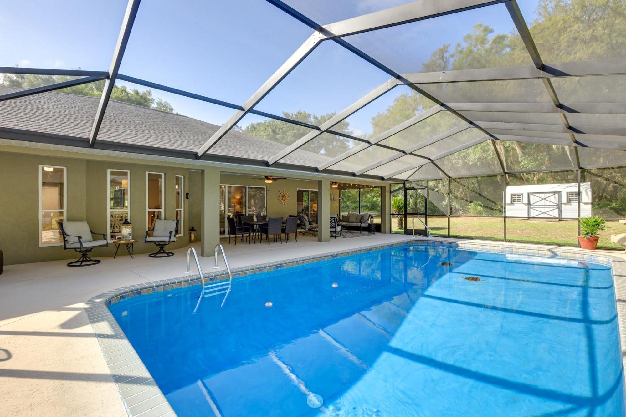 8 Mi To Rainbow Springs Dunnellon Area Home! Exteriér fotografie
