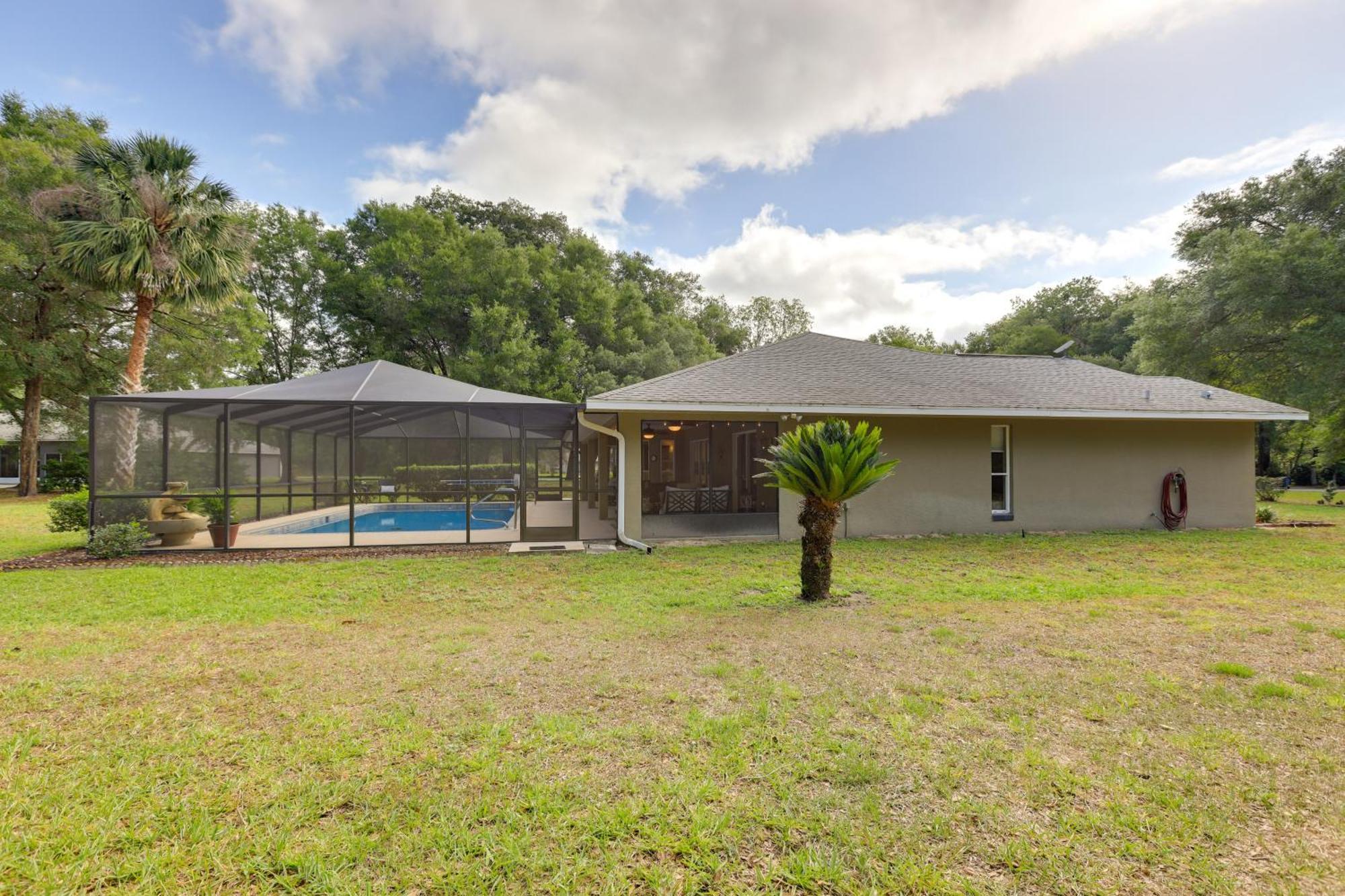 8 Mi To Rainbow Springs Dunnellon Area Home! Exteriér fotografie