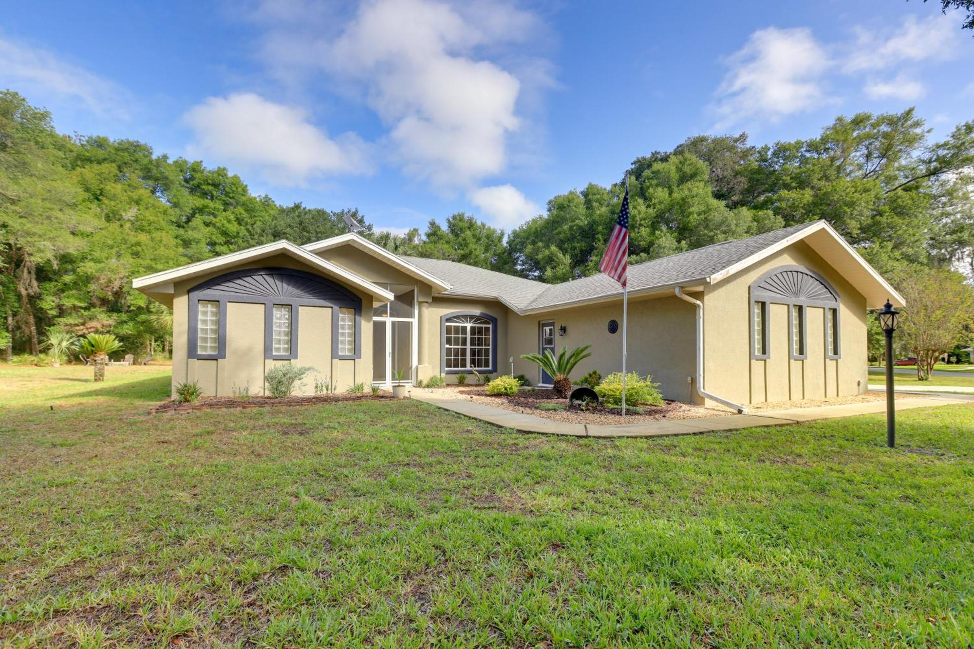 8 Mi To Rainbow Springs Dunnellon Area Home! Exteriér fotografie