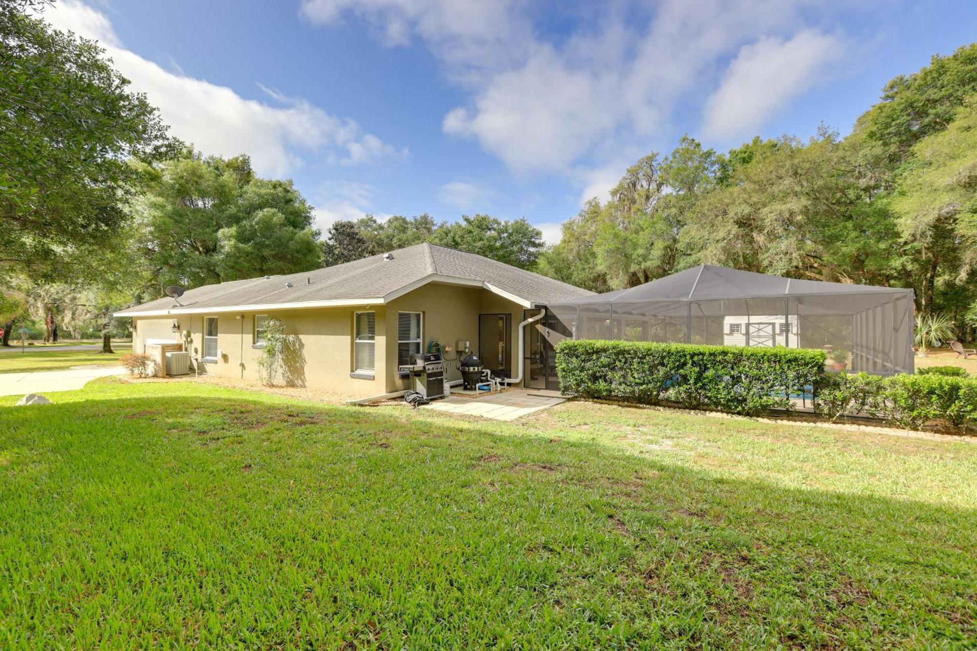 8 Mi To Rainbow Springs Dunnellon Area Home! Exteriér fotografie